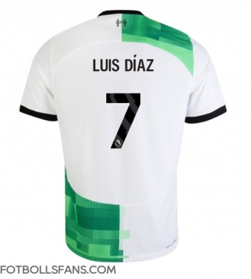 Liverpool Luis Diaz #7 Replika Bortatröja 2023-24 Kortärmad